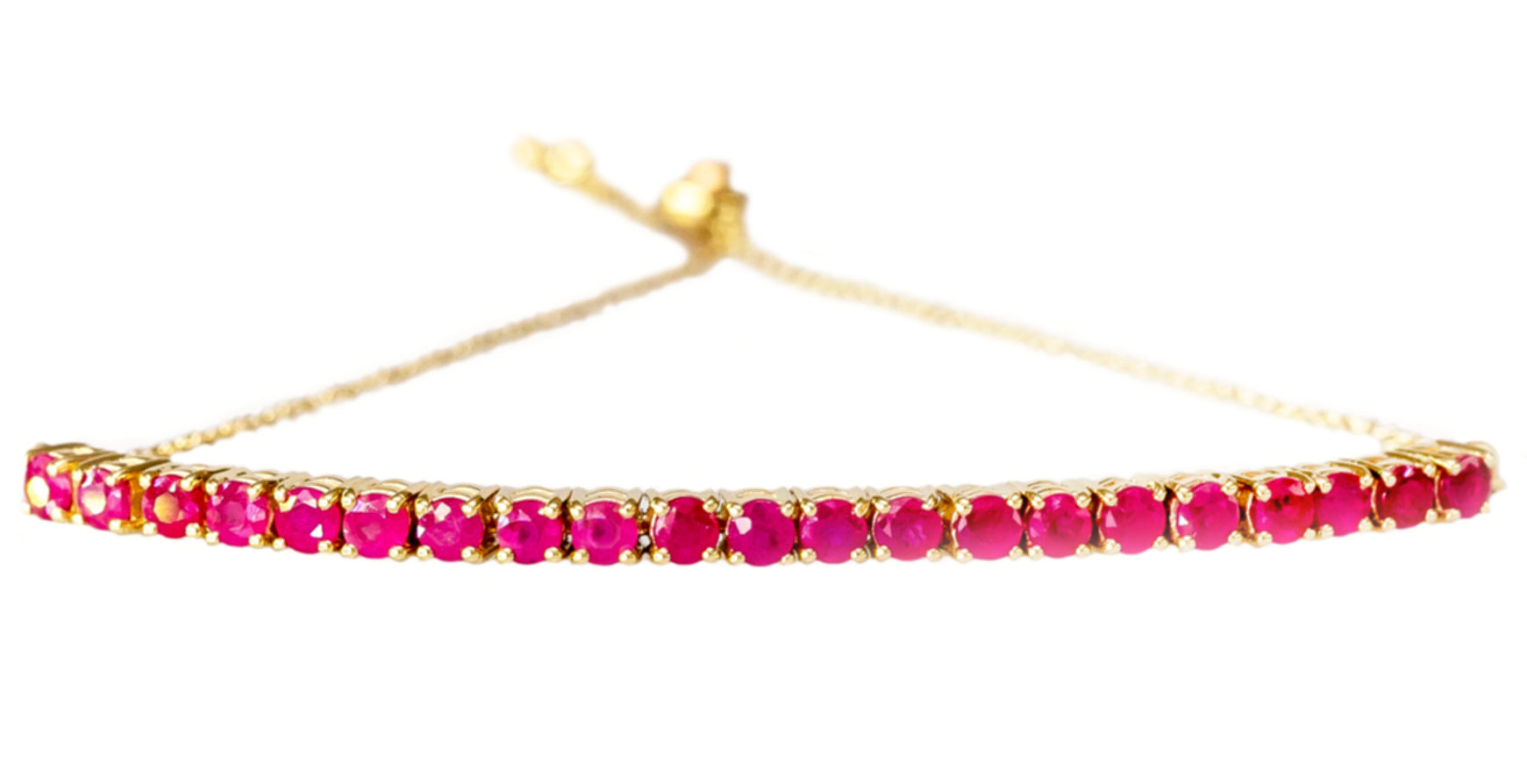 Ruby Gemstone  Bracelet